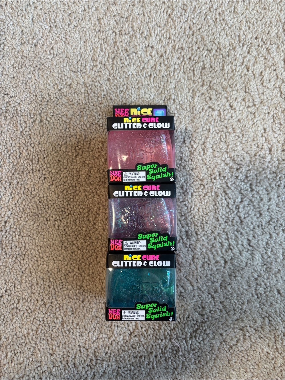 3 NEW NICE NEEDOH CUBES